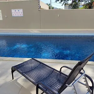 Apartamento Confortável Com Piscina E Churrasqueira Apartamento